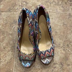 Nine West wedge heels